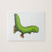 Pijler als gealigneerde skater met gealigneerde sc legpuzzel (Horizontaal)