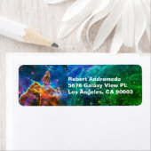 Pijler en snijdsels in de Carina Nebula & Stars, Z Etiket (Insitu)