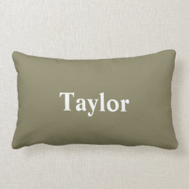 Pijler met aangepaste naam kussen