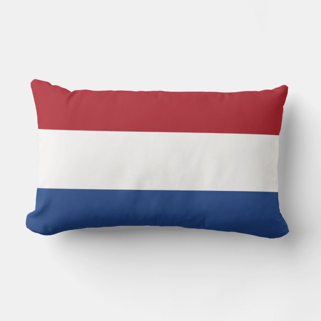 Pijler met vlag van Nederland Kussen (Voorkant)