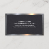 Pijlerlogo | Leerstructuur | Metalen Afwerking Visitekaartje (Achterkant)