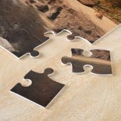 Pijlers en mensen legpuzzel (Zijkant)