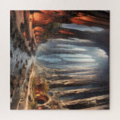 Pijlers en mensen legpuzzel (Horizontaal)