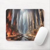 Pijlers en mensen muismat (Met muis)