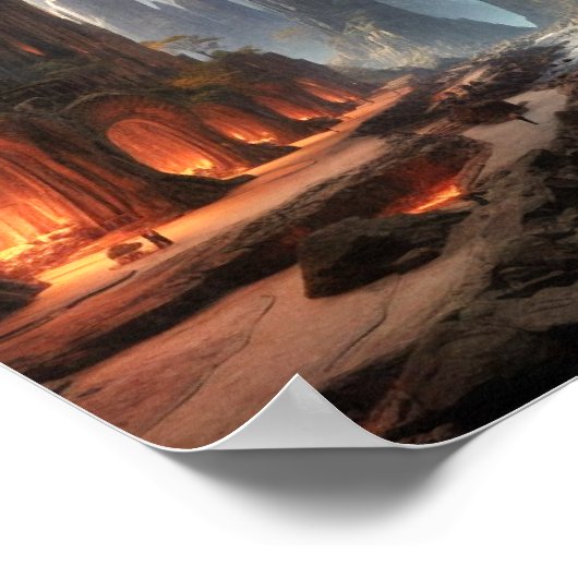 Pijlers en mensen poster (Hoek)