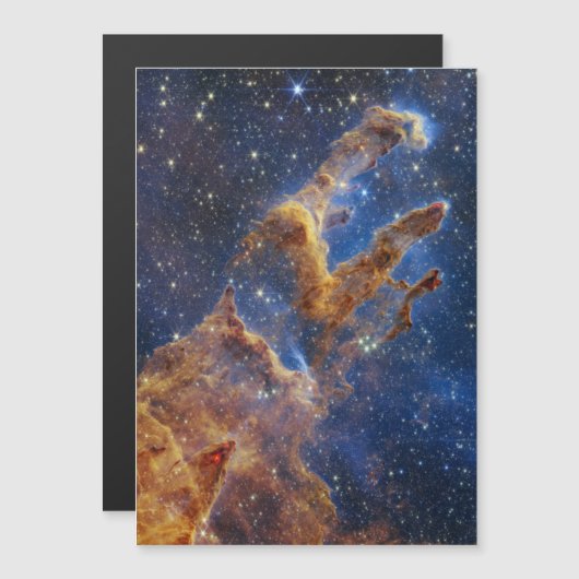 Pijlers van Creatie Eagle Nebula Webb Telescoop (Voorkant / Achterkant)