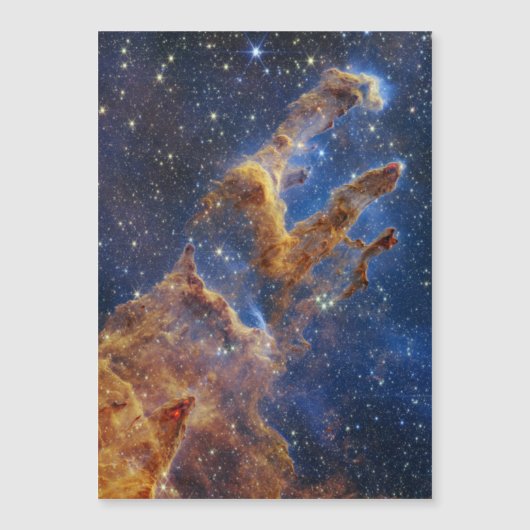Pijlers van Creatie Eagle Nebula Webb Telescoop (Voorkant)
