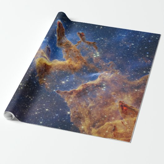 Pijlers van Creatie Eagle Nebula Webb Telescoop Cadeaupapier (Uitgerold)