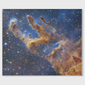 Pijlers van Creatie Eagle Nebula Webb Telescoop Cadeaupapier (Vlak)