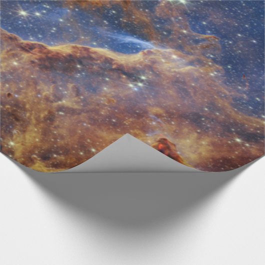 Pijlers van Creatie Eagle Nebula Webb Telescoop Cadeaupapier (Hoek)