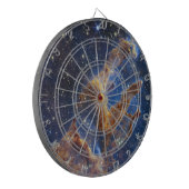 Pijlers van Creatie Eagle Nebula Webb Telescoop Dartbord (Voorkant Links)