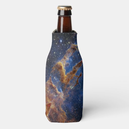 Pijlers van Creatie Eagle Nebula Webb Telescoop Flesjeskoeler (Fles Voorkant)