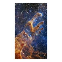 Pijlers van Creatie Eagle Nebula Webb Telescoop Foto Afdruk