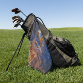 Pijlers van Creatie Eagle Nebula Webb Telescoop Golfhanddoek (Groen)