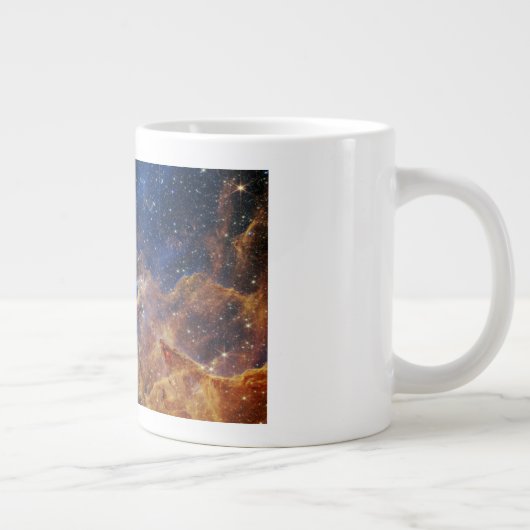 Pijlers van Creatie Eagle Nebula Webb Telescoop Grote Koffiekop (Rechts)