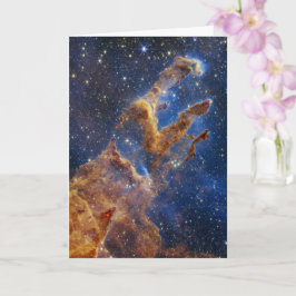 Pijlers van Creatie Eagle Nebula Webb Telescoop Kaart