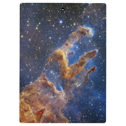 Pijlers van Creatie Eagle Nebula Webb Telescoop Klembord (Achterkant)