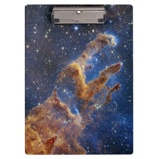 Pijlers van Creatie Eagle Nebula Webb Telescoop Klembord (Voorkant)