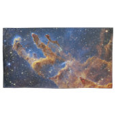 Pijlers van Creatie Eagle Nebula Webb Telescoop Kussensloop (Voorkant-Links)