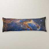 Pijlers van Creatie Eagle Nebula Webb Telescoop Lichaamskussen (Achterkant)