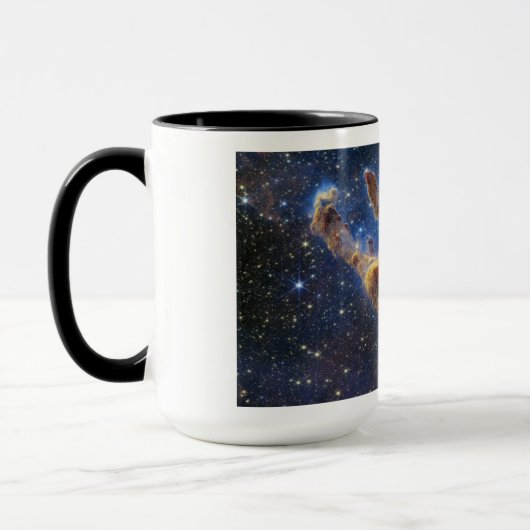Pijlers van Creatie Eagle Nebula Webb Telescoop Mok (Links)