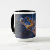 Pijlers van Creatie Eagle Nebula Webb Telescoop Mok (Voorkant links)