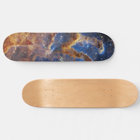 Pijlers van Creatie Eagle Nebula Webb Telescoop Persoonlijk Skateboard (Horizontaal)