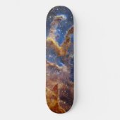 Pijlers van Creatie Eagle Nebula Webb Telescoop Persoonlijk Skateboard (Voorkant)