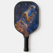 Pijlers van Creatie Eagle Nebula Webb Telescoop Pickleball Paddle (Achterkant)