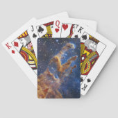 Pijlers van Creatie Eagle Nebula Webb Telescoop Pokerkaarten (Achterkant)