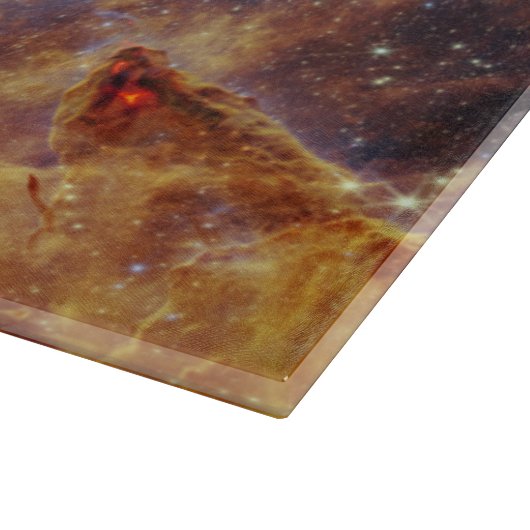 Pijlers van Creatie Eagle Nebula Webb Telescoop Snijplank (Hoek)