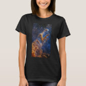 Pijlers van Creatie Eagle Nebula Webb Telescoop T-shirt (Voorkant)