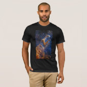 Pijlers van Creatie Eagle Nebula Webb Telescoop T-shirt (Voorkant volledig)