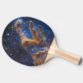 Pijlers van Creatie Eagle Nebula Webb Telescoop Tafeltennisbatje (Zijkant)