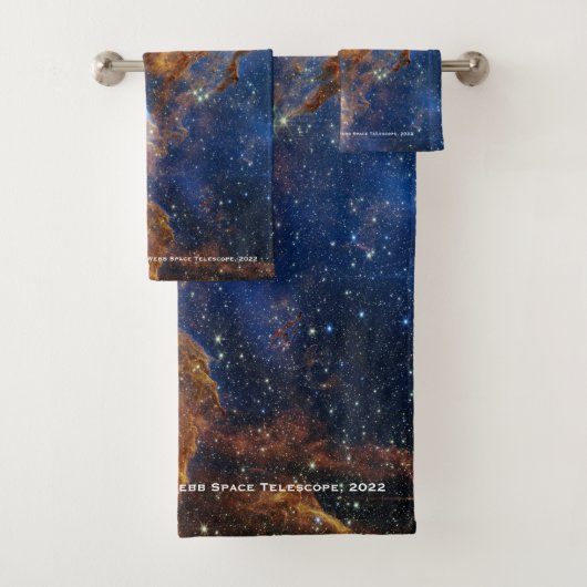 Pijlers van Creatie James Webb Hi-Res 2022 Bad Handdoek (Insitu)