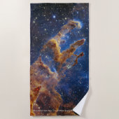 Pijlers van Creatie James Webb Hi-Res 2022 Strandlaken (Voorkant)