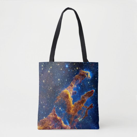 Pijlers van Creatie, James Webb NIRCam Outer Space Tote Bag (Voorkant)