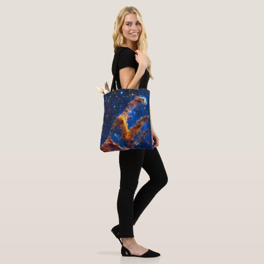 Pijlers van Creatie, James Webb NIRCam Outer Space Tote Bag (Op model)