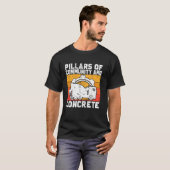 Pijlers van de Gemeenschap en Concrete Structuurmo T-shirt (Voorkant volledig)