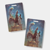 Pijlers van de schepping, Eagle Nebula Hubble Spac Badge (Voor- en achterkant)