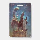 Pijlers van de schepping, Eagle Nebula Hubble Spac Badge (Achterkant)