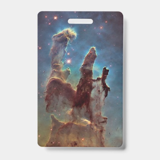 Pijlers van de schepping, Eagle Nebula Hubble Spac Badge (Voorzijde)