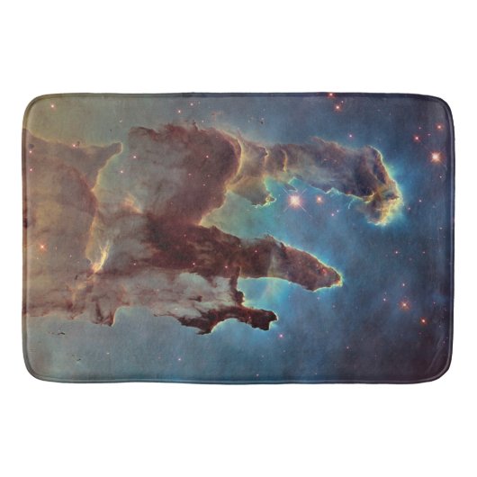 Pijlers van de schepping, Eagle Nebula Hubble Spac Badmat (Voorkant)