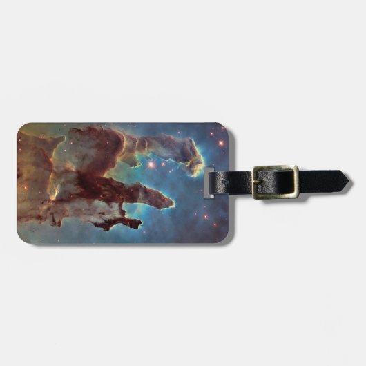 Pijlers van de schepping, Eagle Nebula Hubble Spac Bagagelabel (Voorkant horizontaal)