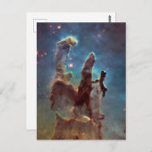 Pijlers van de schepping, Eagle Nebula Hubble Spac Briefkaart (Voorkant / Achterkant)
