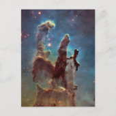 Pijlers van de schepping, Eagle Nebula Hubble Spac Briefkaart (Voorkant)