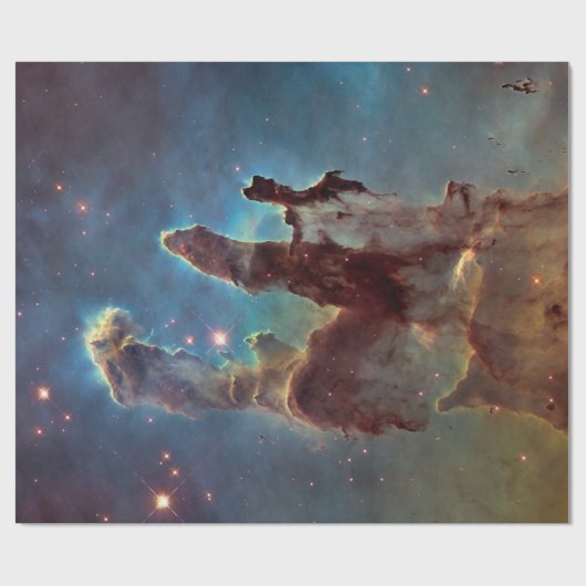 Pijlers van de schepping, Eagle Nebula Hubble Spac Cadeaupapier (Vlak)