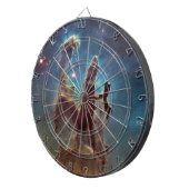 Pijlers van de schepping, Eagle Nebula Hubble Spac Dartbord (Voorkant Rechts)