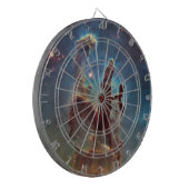Pijlers van de schepping, Eagle Nebula Hubble Spac Dartbord (Voorkant Links)