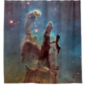 Pijlers van de schepping, Eagle Nebula Hubble Spac Douchegordijn (Voorkant)